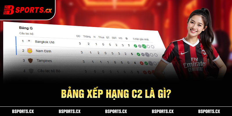 Bảng xếp hạng C2 là gì?